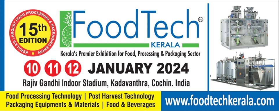 FoodTechKerala – Kerala's Premium Food Processing & Package Exhibition